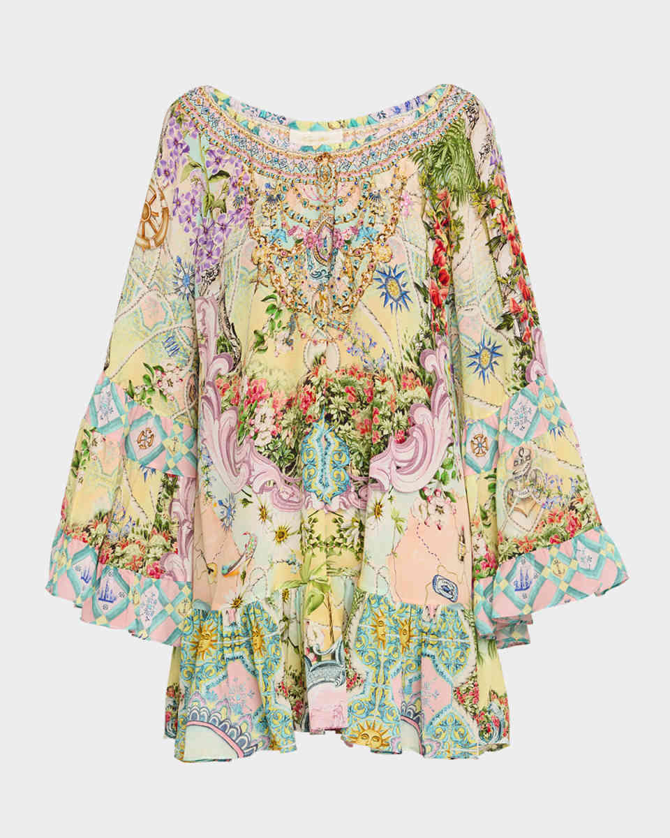 Just Coasting A-Line Frill Dress